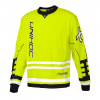 Florbalový brankársky dres UNIHOC Feather neónovožltá L