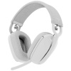 Logitech ZONE VIBE 100 náhlavná súprava cez ucho Bluetooth, 981-001219, stereo, biela, Redukcia šumu mikrofónu, Potlačenie hluku; 981-001219