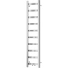 Mexen, kúpeľňový radiátor Mexen Bolt 1200 x 300 mm, 189 W, chróm - W126-1200-300-00-01