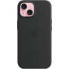 Apple iPhone 15 Silicone Case with MagSafe čierne MT0J3ZM/A