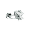 KLUDI Pure&Style páková nástenná vaňová batéria DN 15, chróm, 406810575