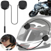 SLÚCHADLÁ BLUETOOTH PRILBA MOTOCYKEL DO PRILBY HUDBA SLÚCHADLÁ BT8