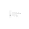 Belkin 140W 4-portová USB-C Power Delivery GaN PPS nástěnná nabíječka + UK, EU, US adaptéry, bílá WCH014btWH