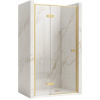 Sprchové dvere Rea Atlas 100 Brush Gold