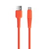 AppleMix Kábel SETTY USB-A na USB-C - 1,5 m - 2,1 A - oranžový