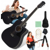 41-palcová KLASICKÁ AKUSTICKÁ GITARA PRE ZAČIATOČNÍKOV + PRÍSLUŠENSTVO