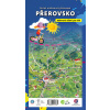 Ručně malovaná cyklomapa Přerovsko