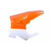 Zadný pravý plast - oranžovo biely - minibike