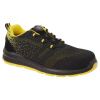 PORTWEST Obuv Compositelite Wire Lace Safety Trainer Knit S1P FT08, polobotka s kompozitní špicí a stélkou POR-FT08BKY44 44 Černá/žlutá