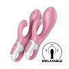 Satisfyer vzduchová pumpa Bunny 2 svetločervená
