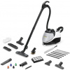 Karcher SV 7 parní vysavač, 2200 W, HEPA filtr a vodní filtr, regulace množství páry, systém dvou nádrží