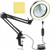 Lupa Izoxis Lampa LED Kozmetická Lupa Zväčšené sklo 5 x