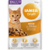 IAMS Delights Kitten kura v omáčke 85 g