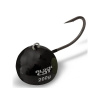 BLACK CAT - Jigová hlavička Fire Ball Čierna 200 g veľ. 6/0
