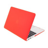 AppleMix Tenké ochranné plastové puzdro pre Apple MacBook Air 11,6 - matné - červené