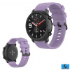 Silikónový remienok (šírka 22mm) – fialová – Samsung Gear S3 / Watch 46mm / Huawei Watch GT / Vantage M / Watch 3 45mm / GTR 47mm