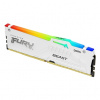 Kingston FURY Beast White/DDR5/16GB/5200MHz/CL40/1x16GB/RGB/White KF552C40BWA-16
