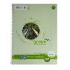 Formatwerk Blok College Format Werk Ursus Green A4 80 listov štvorčekový 60g recyklovaný
