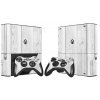 XBOX 360 E polep WHITE WOOD