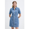 Calvin Klein Jeans šaty rifľové LV047G738G modrá S