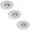 Philips Dive SL261 LED kúpeľňové zápustné bodové svietidlo 1x5,5W | 350lm | 2700K | IP65 - set 3 ks, ochrana EyeComfort, biela