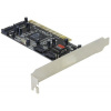 Delock PCI řadič SATA I čtyřkanálový + RAID