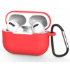 Ochranné púzdro pre Apple Airpods Pro 1/2/3 Farva: Červená