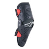 Chrániče kolen SX-1 YOUTH, ALPINESTARS, dětské (černá/červená, pár, vel. S/M)
