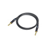 Canare JACK na JACK 6,3mm Čierny 1,0m 14855
