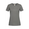 Tričko STEDMAN Classic-T Organic Crew Neck, Real Grey sivá, S