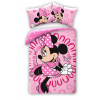 HALANTEX Obliečky Minnie pink Bavlna, 140/200, 70/90 cm