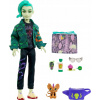 Pozitívna bábika Monster High Deuce Gorgon, domáce zviera a AC