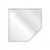 PARKANEX Sklo pod krbové kachle päťstranné 1250x1250x6mm