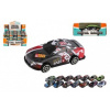 Auto závodní mini kov/plast 6cm na volný chod mix barev v krabičce 48ks v boxu
