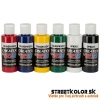 6x60ml CreateX základná sada airbrush farieb, 5801-00 (CreateX Primary 5801-00, 6x60ml)