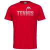 Pánske tričko Head Club Colin T-Shirt M - red - Červený (S)