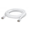 Ubiquiti UACC-Cable-Patch-Outdoor-5M-W vonkajší UniFi patch, Cat5e, 5m, bílý