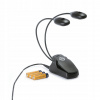 K&M 12270-000-55 LED lampička na notový pult s uchytením