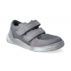 Barefoot tenisky Baby Bare - Febo Sneakers grey/white