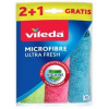 VILEDA Utierka mikrovlákno 30 x 30 cm, Ultra Fresh 2 + 1 ks