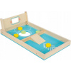 Small Foot Drevená hra Cornhole a stolný hokej 2v1