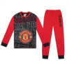 Fan-shop Dětské pyžamo MANCHESTER UNITED Long čierne Detská: 9-10 let