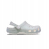 Crocs Detské sandále Classic Iridescent Glitter White C13 30-31