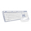 CONNECT IT Combo bezdrátová šedá klávesnice + myš, CZ + SK layout CKM-7510-CS
