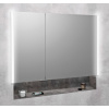 Sapho INTEGRA zápustná galérka s LED osvetlením, 85x70cm SPH IN085