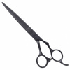 OLIVIA GARDEN SilkCut PRE 6,50 'Shear Matt Black - kadernícke nožnice pre pravákov