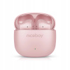 Niceboy Bluetooth bezdrôtové slúchadlá do uší Beans 4 POP Pink
