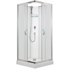 ARTTEC SMARAGD 90 x 90 cm - Sprchový box model 1 žinčicové sklo PAN01275
