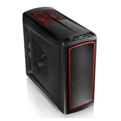 THERMALTAKE Element S / midi tower / black / bez zdroja / ATX / ventilátory s LED (VK60001W2Z)