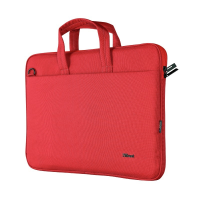 Trust Bologna ECO 24449 16" Red 24449 TRUST 16" Bologna Slim Laptop Bag Eco, červená
